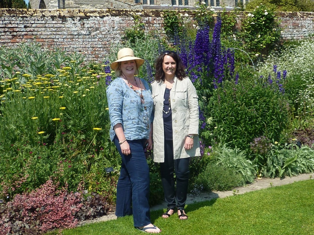 Fran Pride and Colette Walker - Sisley Garden Tours