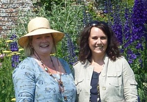 Fran Pride and Colette Walker - Sisley Garden Tours