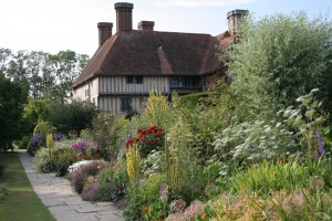 Great Dixter, Long Border and House - Fergus Garrett