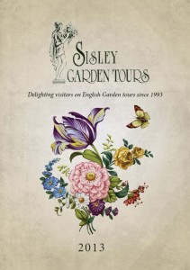 Front cover of Sisley Garden Tours 2013 Brochure