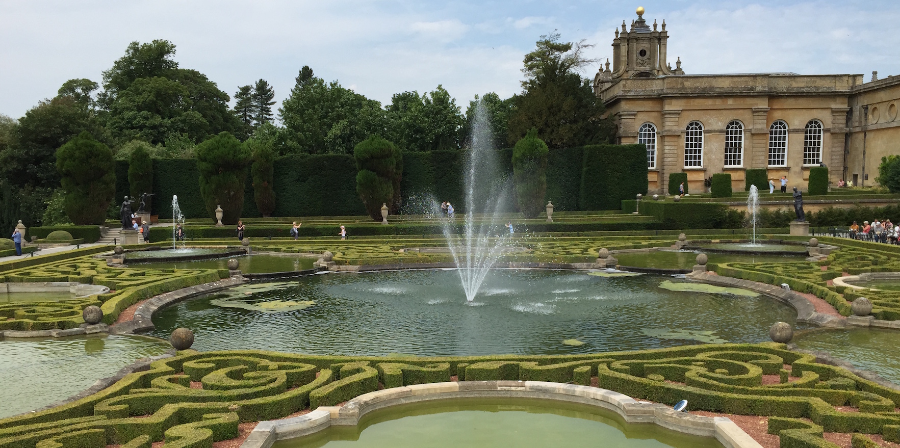 garden tours blenheim