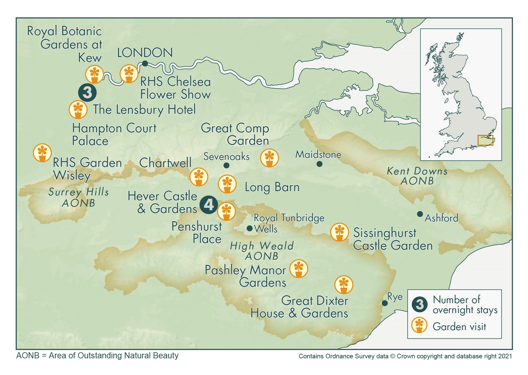 2021 Chelsea Flower Show and Gardens of Kent final