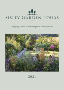 Sisley Garden Tours 2021 Brochure - front cover