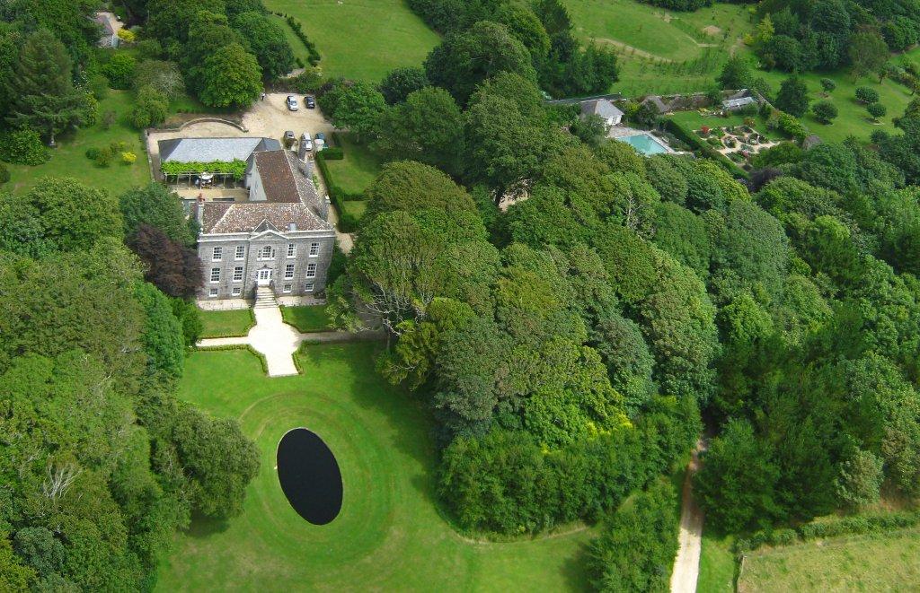 Bonython Manor aerial shot