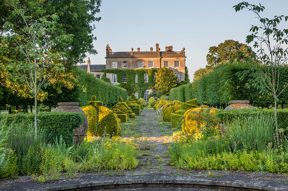 Colourful garden at Aston Pottery 