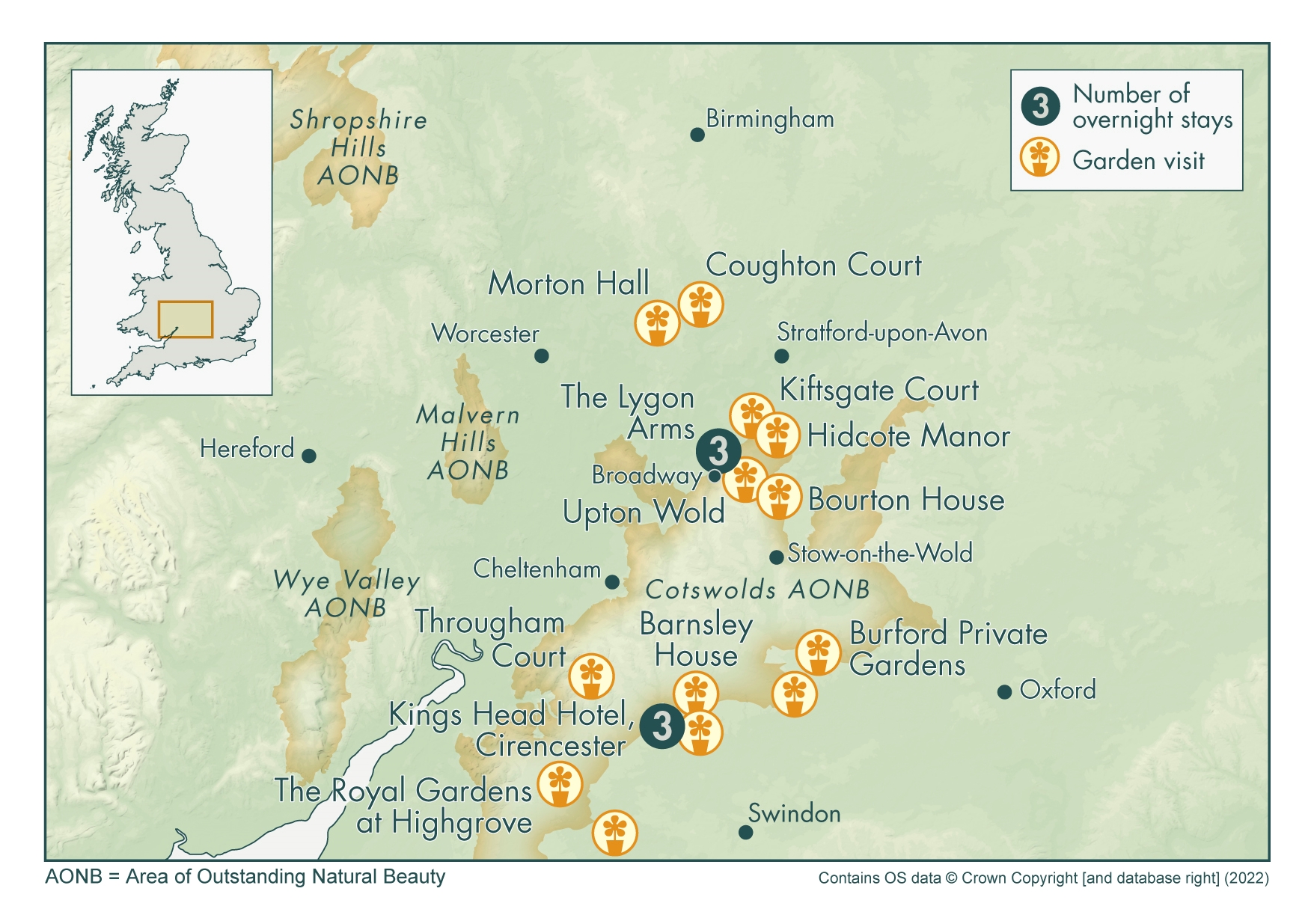 2022 Cotswolds Exclusive with Royal Garden Highgrove 