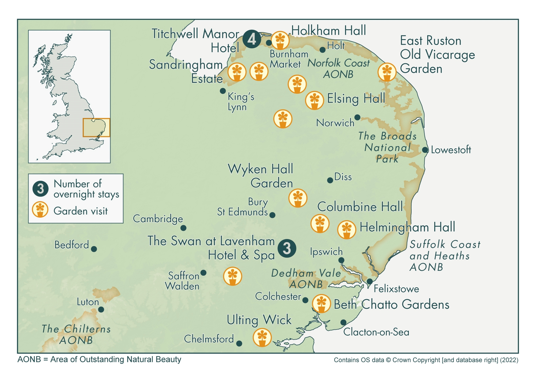 2023 Historic Houses and Hidden Gardens East of England