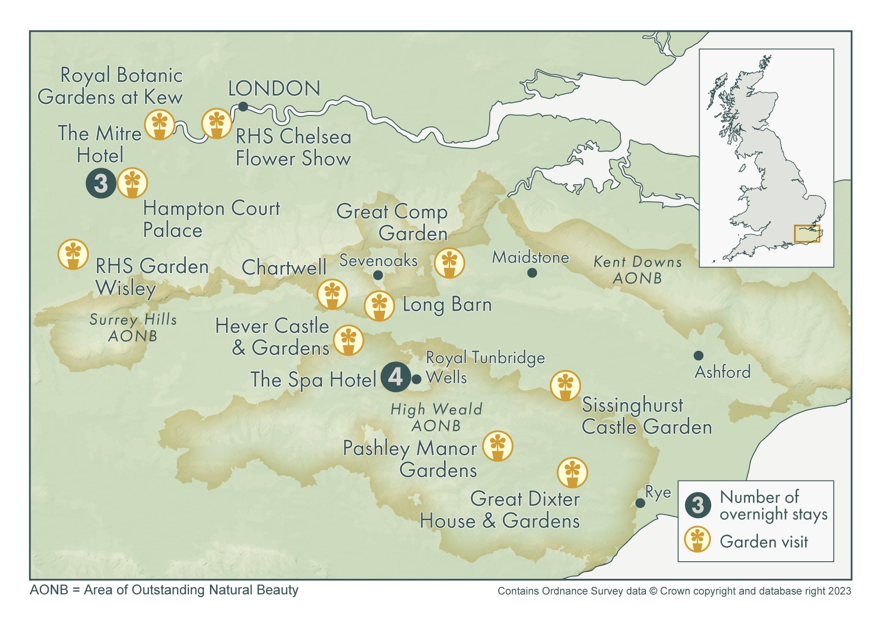 2024 English Gardens with Chelsea Show TOURS 1+2 v2 Sisley Garden Tours